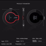 2019 Model Wireless Qi Charger Pad Compatible with iPhone X/XR/8 and other enabled devices - Wireless Charger